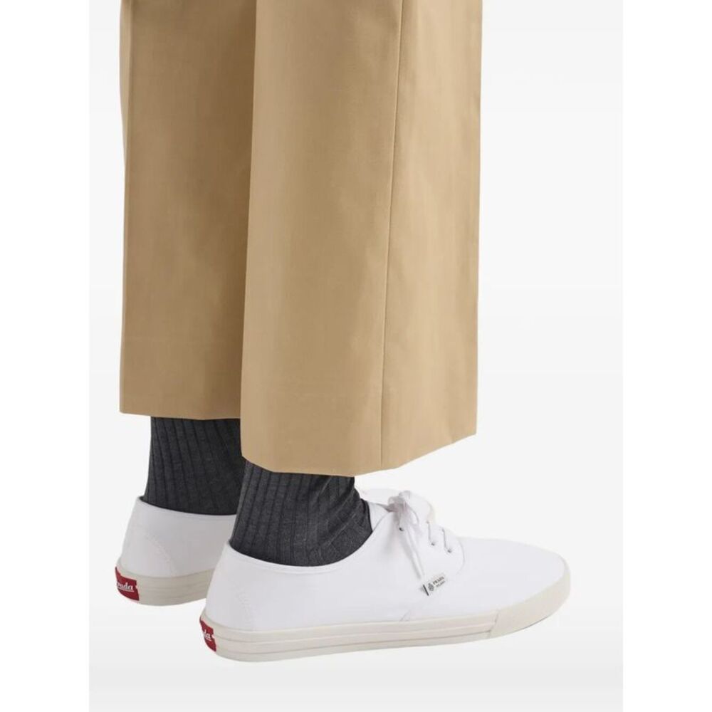 Prada Men Drill Fabric Sneakers - Picture 2 of 6